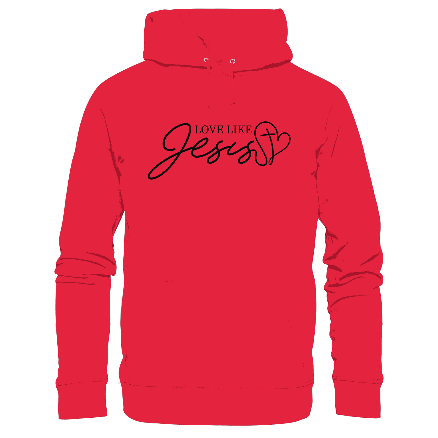 Love Like Jesus – Liebe, die verändert | Ein Statement des Glaubens - Premium Unisex Hoodie