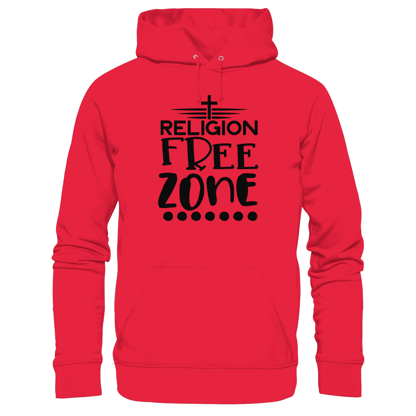 Religion Free Zone | Christliche Kleidung & Geschenke mit Botschaft - Premium Unisex Hoodie