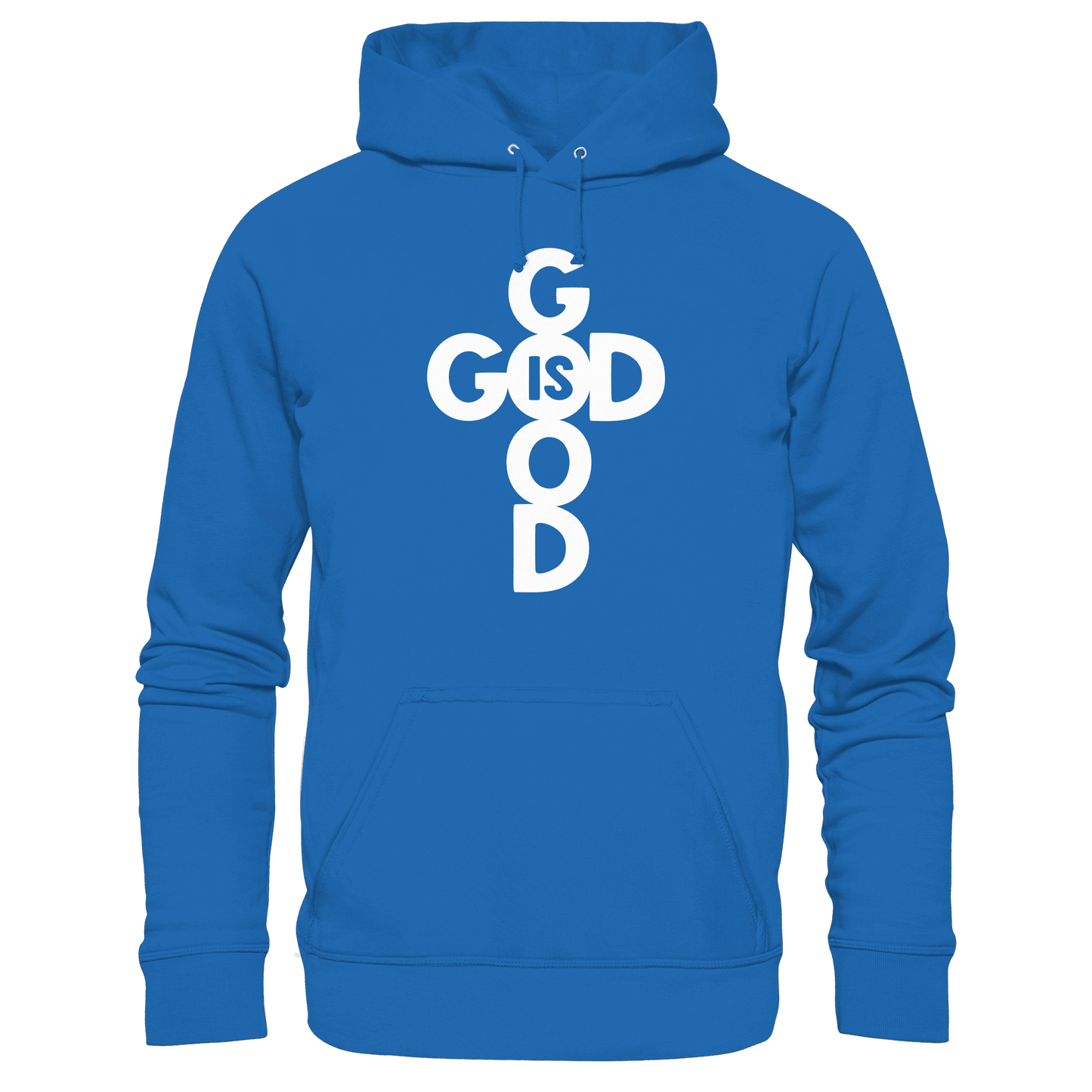 God is Good | Christliche Kleidung & Geschenke im Kreuz-Design - Premium Unisex Hoodie