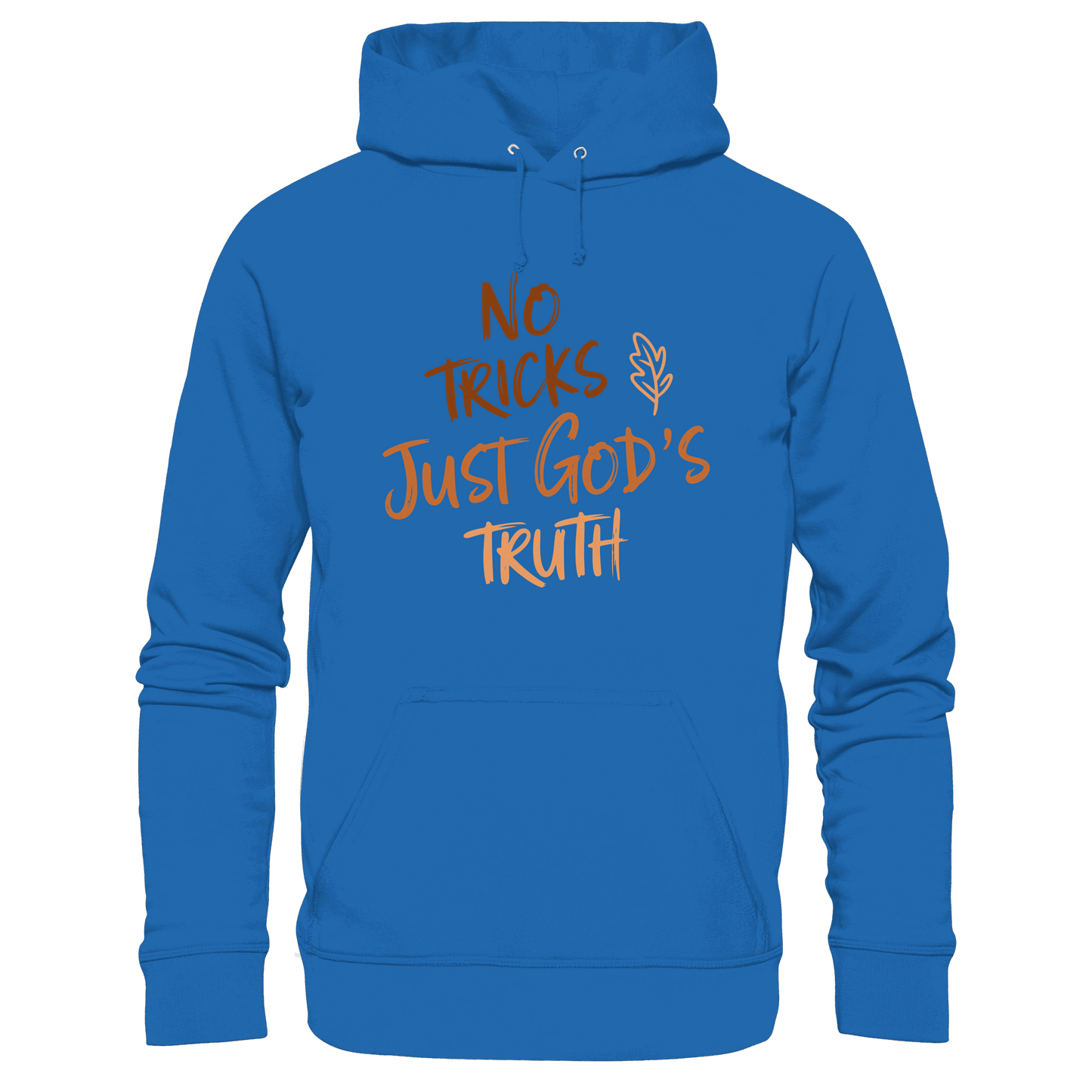 No Tricks – Just God’s Truth | Christliche Kleidung & Geschenke im Retro-Design für Herbst & Halloween - Premium Unisex Hoodie
