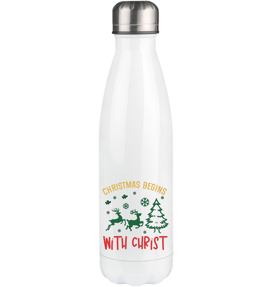 Christmas Begins with CHRIST - Thermo bottle 500ml