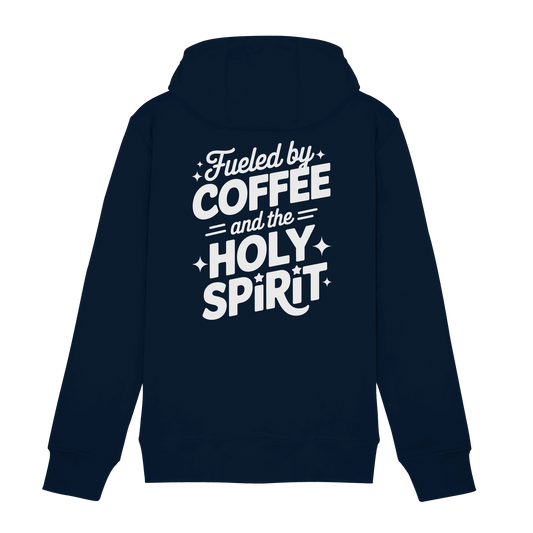 Fueled by Coffee & the Holy Spirit – Alltag mit Kraft von oben - Zipper - Jacken/ Zipper - Navy - GfoitMa