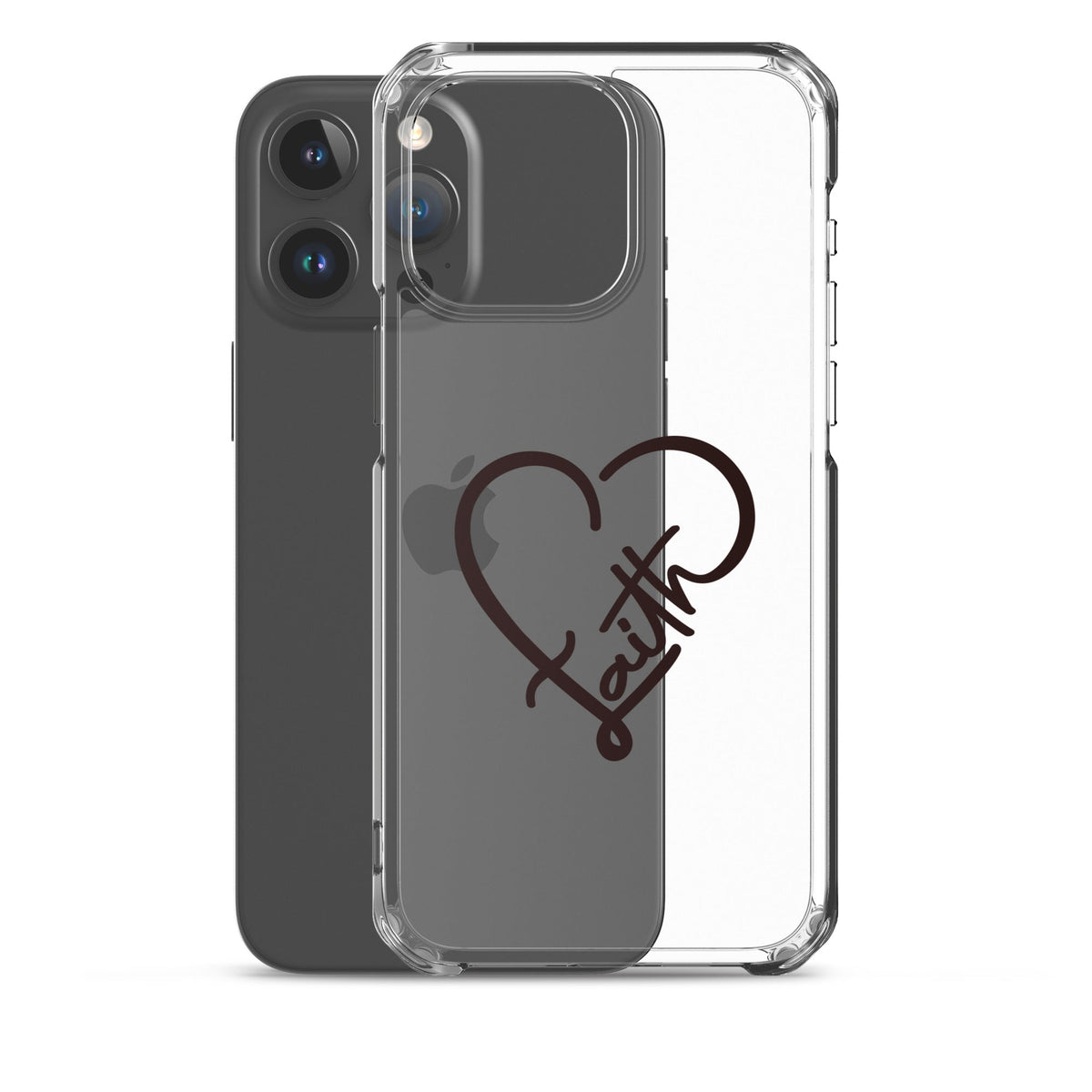 Glaube in Herzform - iPhone-Hülle - iPhone 15 Pro Max - GfoitMa