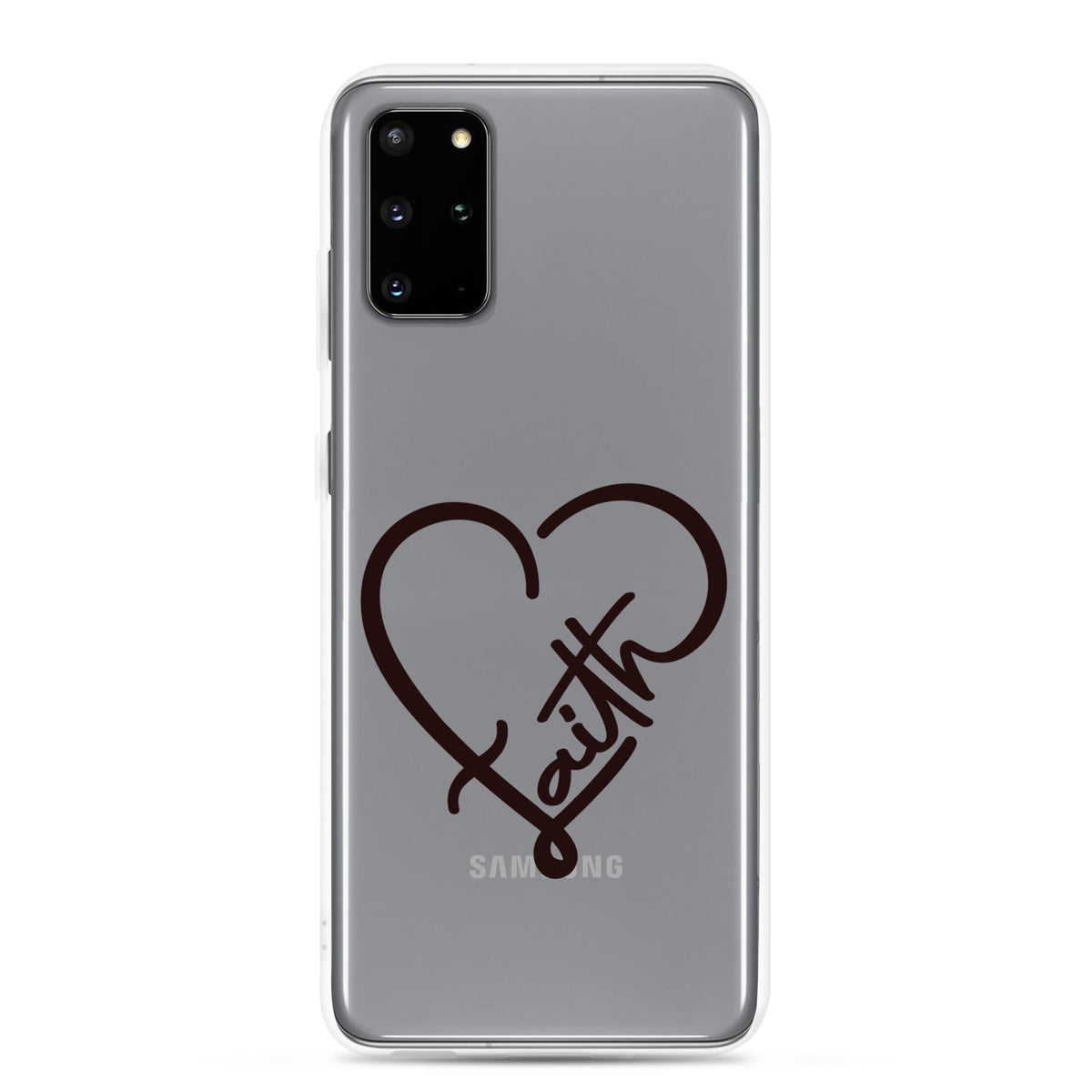 Glaube in Herzform - Samsung-Handyhülle - Samsung Galaxy S20 Plus - GfoitMa