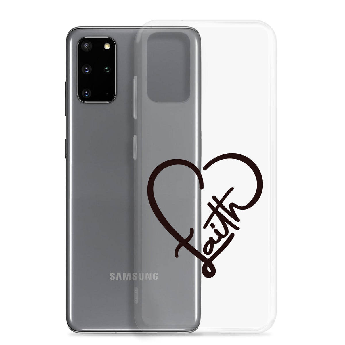 Glaube in Herzform - Samsung-Handyhülle - Samsung Galaxy S20 Plus - GfoitMa