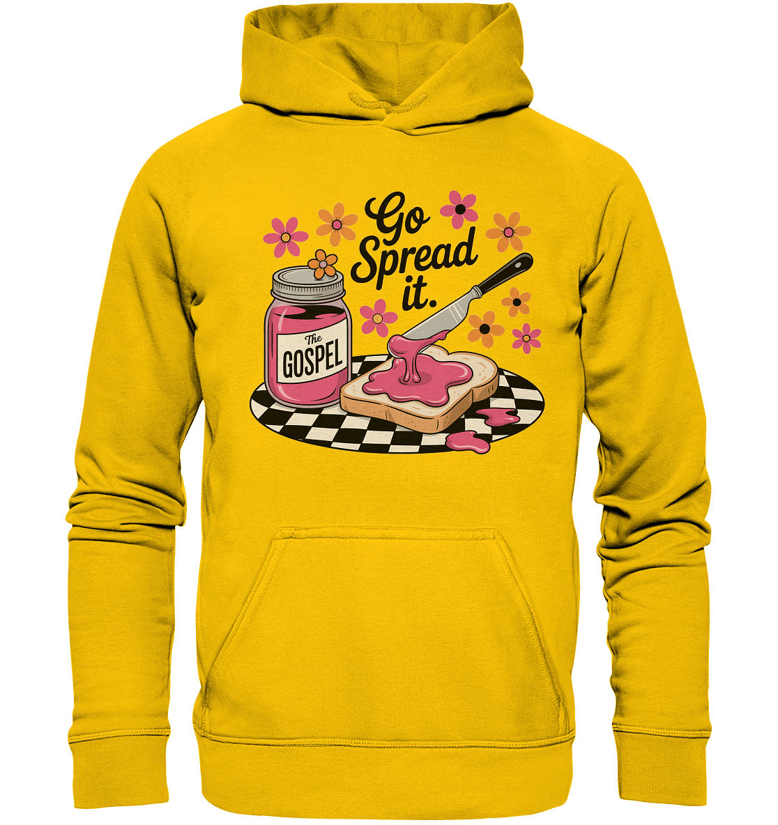 Go Spread It – The Gospel | Christliche Produkte - Kids Premium Hoodie - Kids & Babys - Sunflower - GfoitMa
