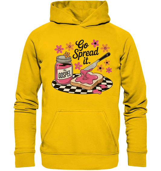 Go Spread It – The Gospel | Christliche Produkte - Kids Premium Hoodie - Kids & Babys - Sunflower - GfoitMa
