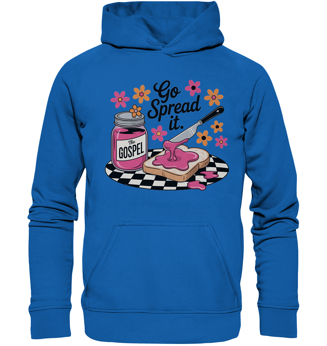 Go Spread It – The Gospel | Christliche Produkte - Kids Premium Hoodie - Kids & Babys - Royal Blau - GfoitMa