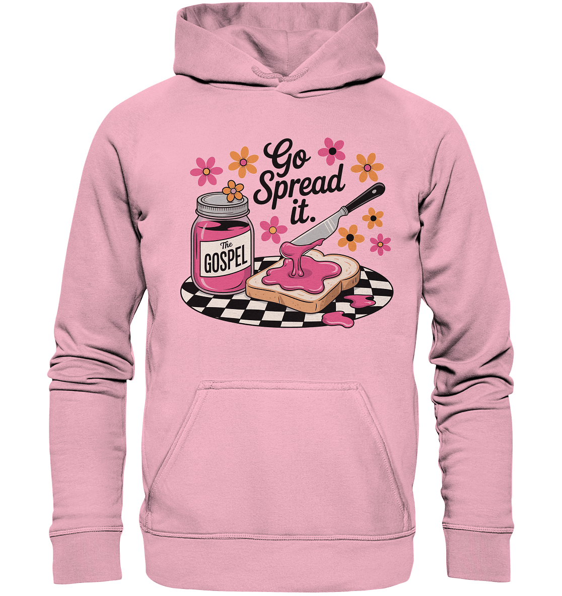 Go Spread It – The Gospel | Christliche Produkte - Kids Premium Hoodie - Kids & Babys - Light Pink - GfoitMa