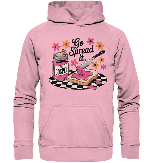 Go Spread It – The Gospel | Christliche Produkte - Kids Premium Hoodie - Kids & Babys - Light Pink - GfoitMa