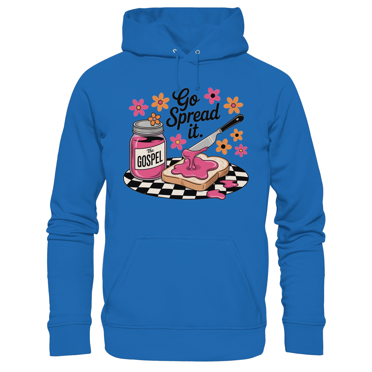 Go Spread It – The Gospel | Christliche Produkte - Premium Unisex Hoodie - Hoodies - Royal Blau - GfoitMa