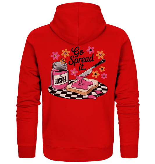 Go Spread It – The Gospel | Christliche Produkte - Zipper - Jacken/ Zipper - Red - GfoitMa