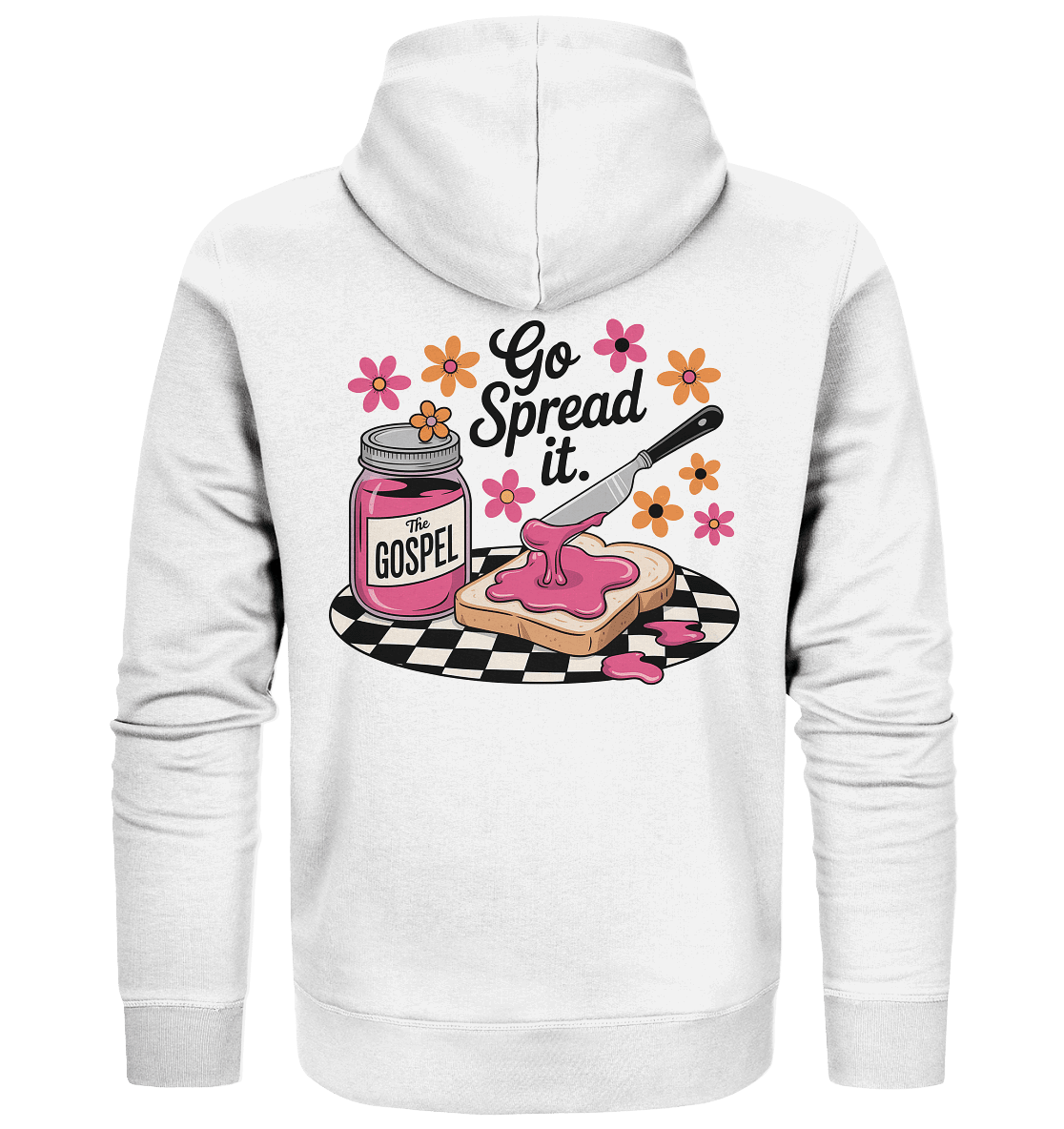 Go Spread It – The Gospel | Christliche Produkte - Zipper - Jacken/ Zipper - White - GfoitMa