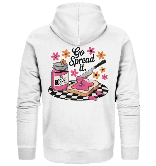 Go Spread It – The Gospel | Christliche Produkte - Zipper - Jacken/ Zipper - White - GfoitMa
