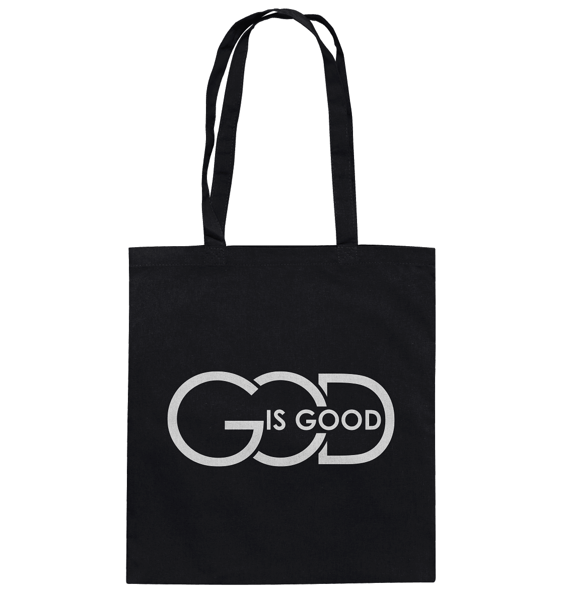 God is Good | Christliche Kleidung - Baumwolltasche - Taschen - Black - GfoitMa