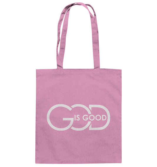 God is Good | Christliche Kleidung - Baumwolltasche - Taschen - Classic Pink - GfoitMa