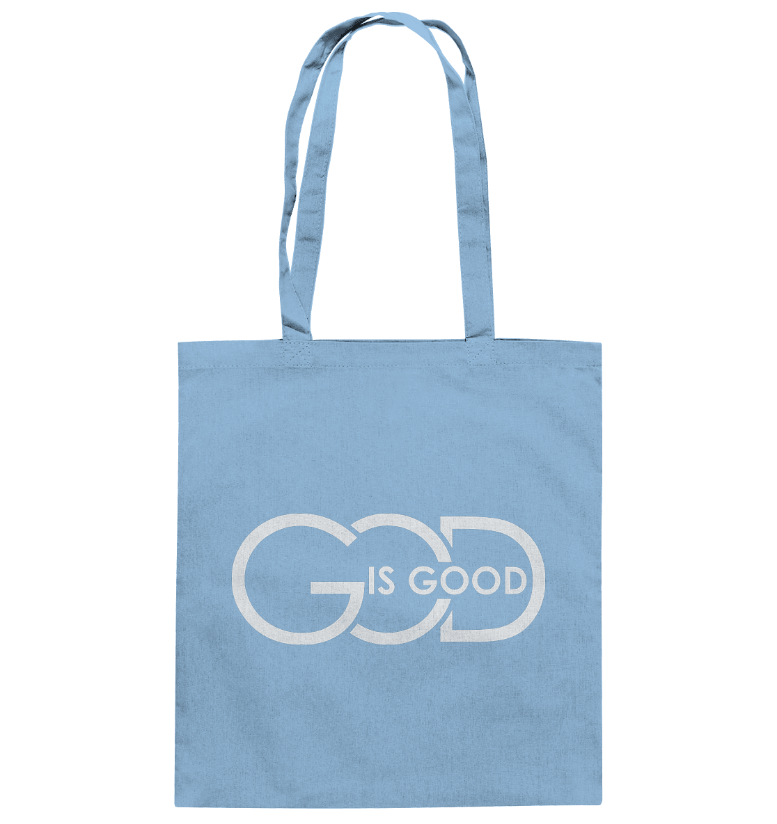 God is Good | Christliche Kleidung - Baumwolltasche - Taschen - Sky Blue - GfoitMa