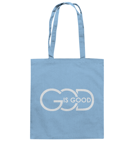 God is Good | Christliche Kleidung - Baumwolltasche - Taschen - Sky Blue - GfoitMa