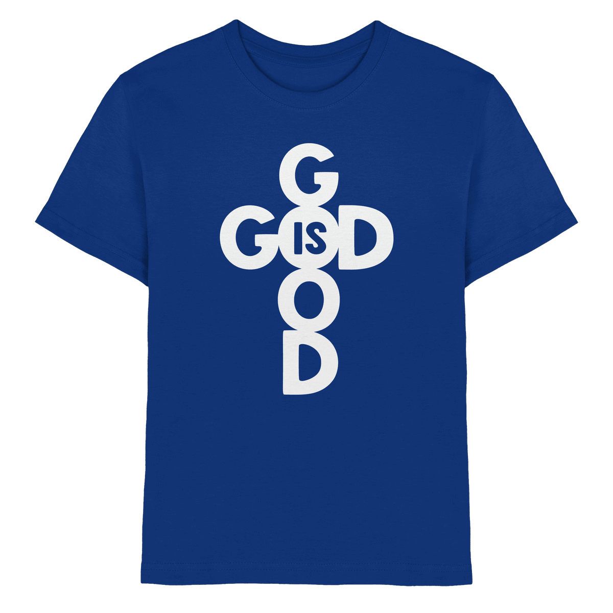 God is Good | Christliche Kleidung & Geschenke im Kreuz-Design - Kids Premium Shirt - Kids & Babys - Black - GfoitMa
