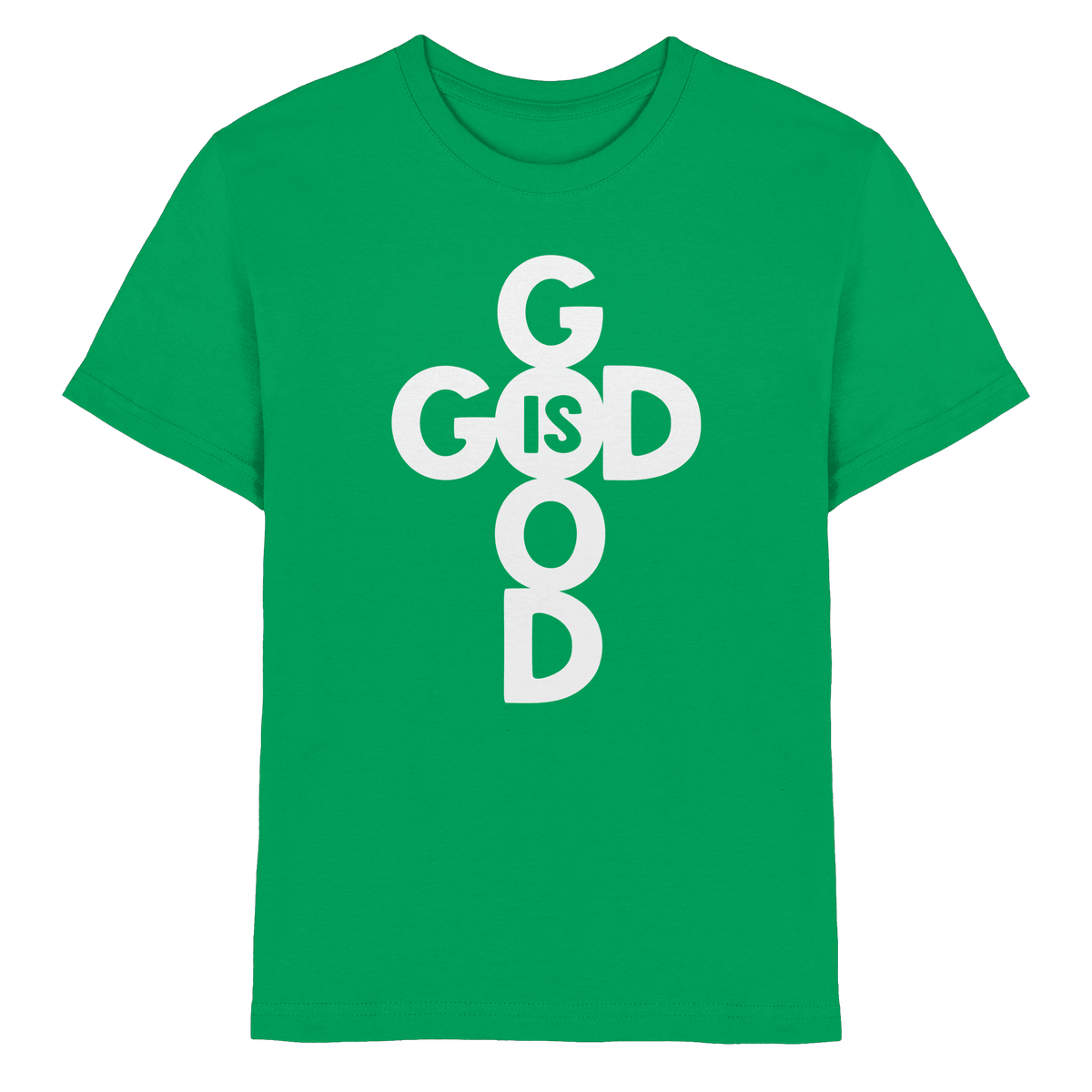 God is Good | Christliche Kleidung & Geschenke im Kreuz-Design - Kids Premium Shirt - Kids & Babys - Black - GfoitMa