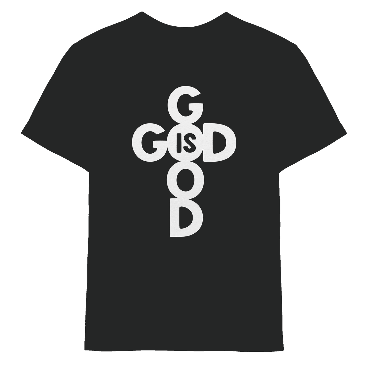 God is Good | Christliche Kleidung & Geschenke im Kreuz-Design - Kids Premium Shirt - Kids & Babys - Black - GfoitMa