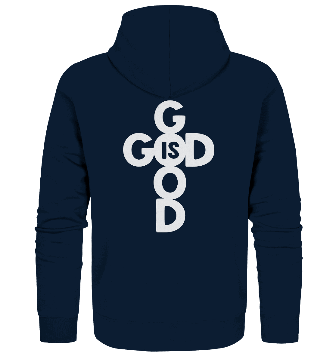God is Good | Christliche Kleidung & Geschenke im Kreuz-Design - Zipper - Jacken/ Zipper - Navy - GfoitMa