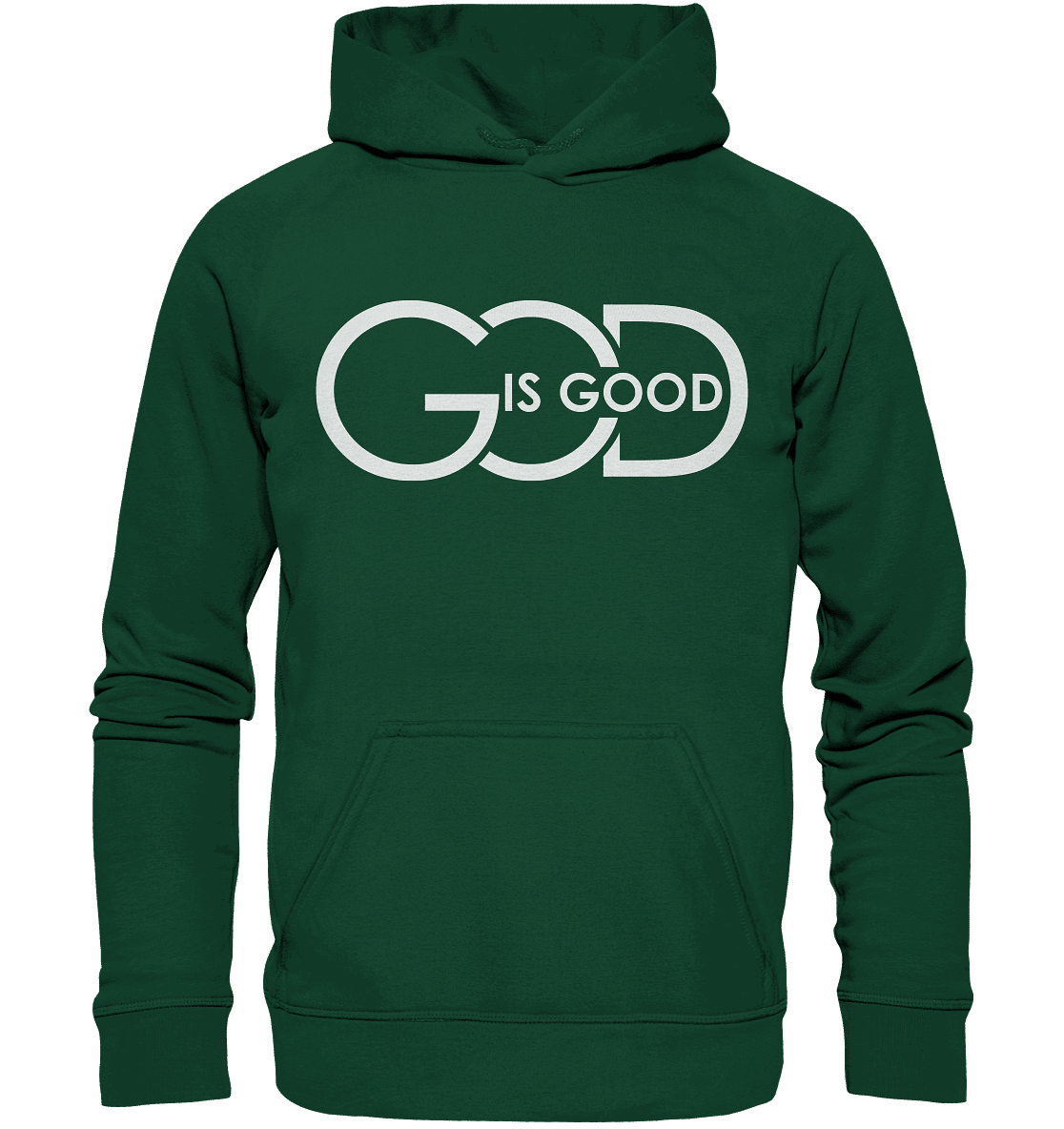 God is Good | Christliche Kleidung - Kids Premium Hoodie - Kids & Babys - Bottlegreen - GfoitMa