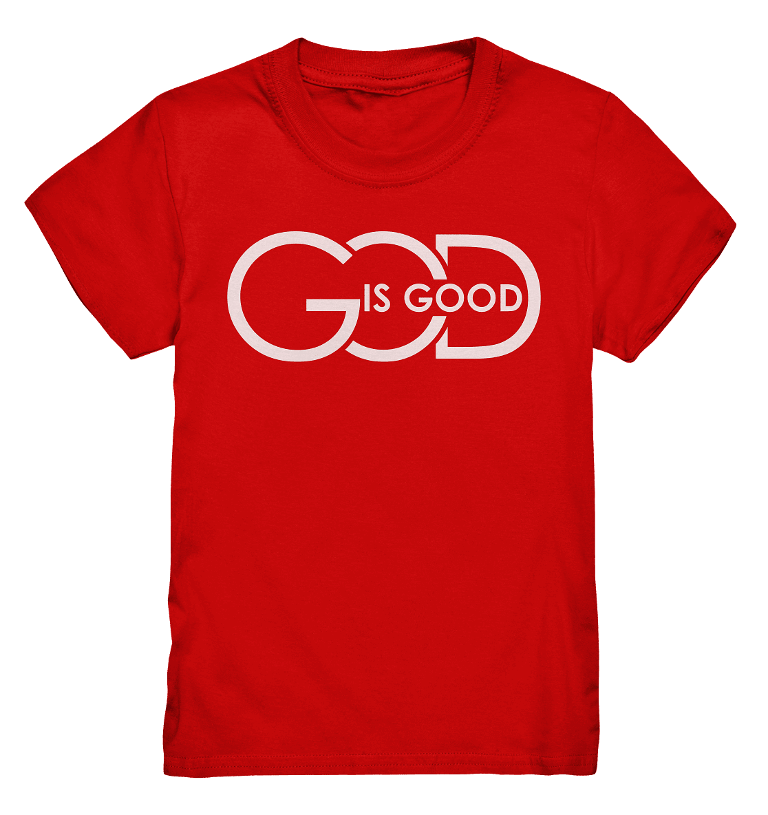 God is Good | Christliche Kleidung - Kids Premium Shirt - Kids & Babys - Red - GfoitMa