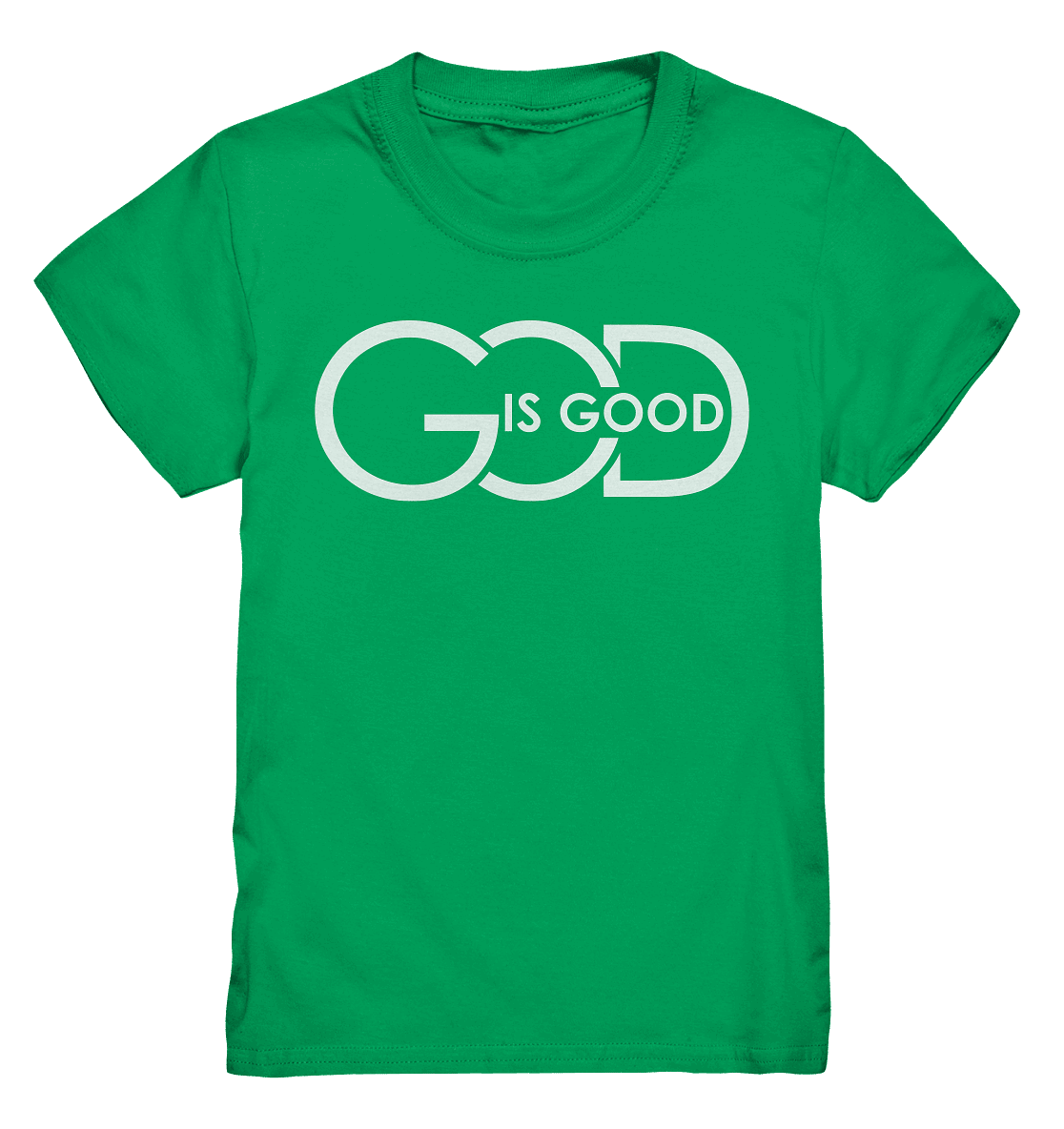 God is Good | Christliche Kleidung - Kids Premium Shirt - Kids & Babys - Kelly Green - GfoitMa