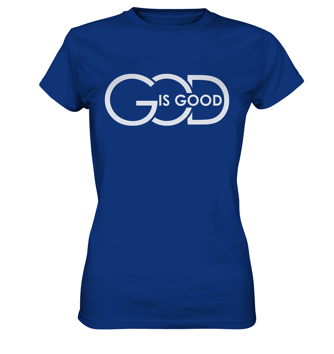 God is Good | Christliche Kleidung - Ladies Premium Shirt - Lady-Shirts - Royal Blue - GfoitMa