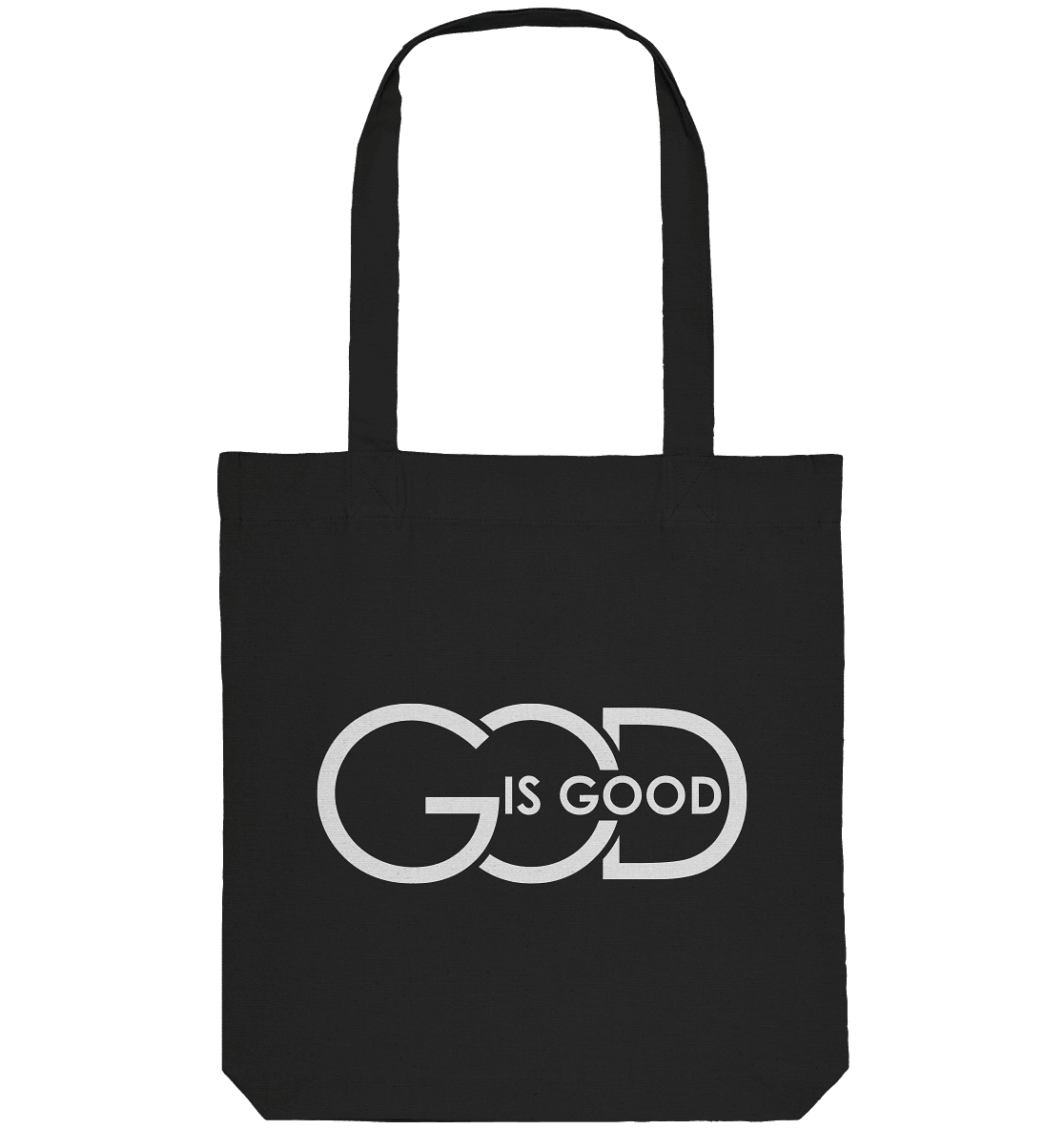 God is Good | Christliche Kleidung - Organic Tote-Bag - Taschen - Black - GfoitMa