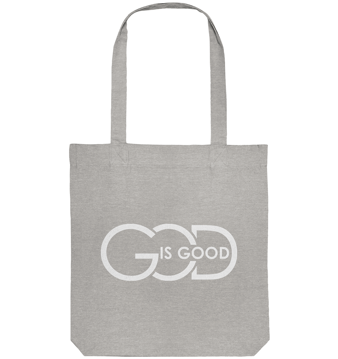 God is Good | Christliche Kleidung - Organic Tote-Bag - Taschen - Heather Grey - GfoitMa