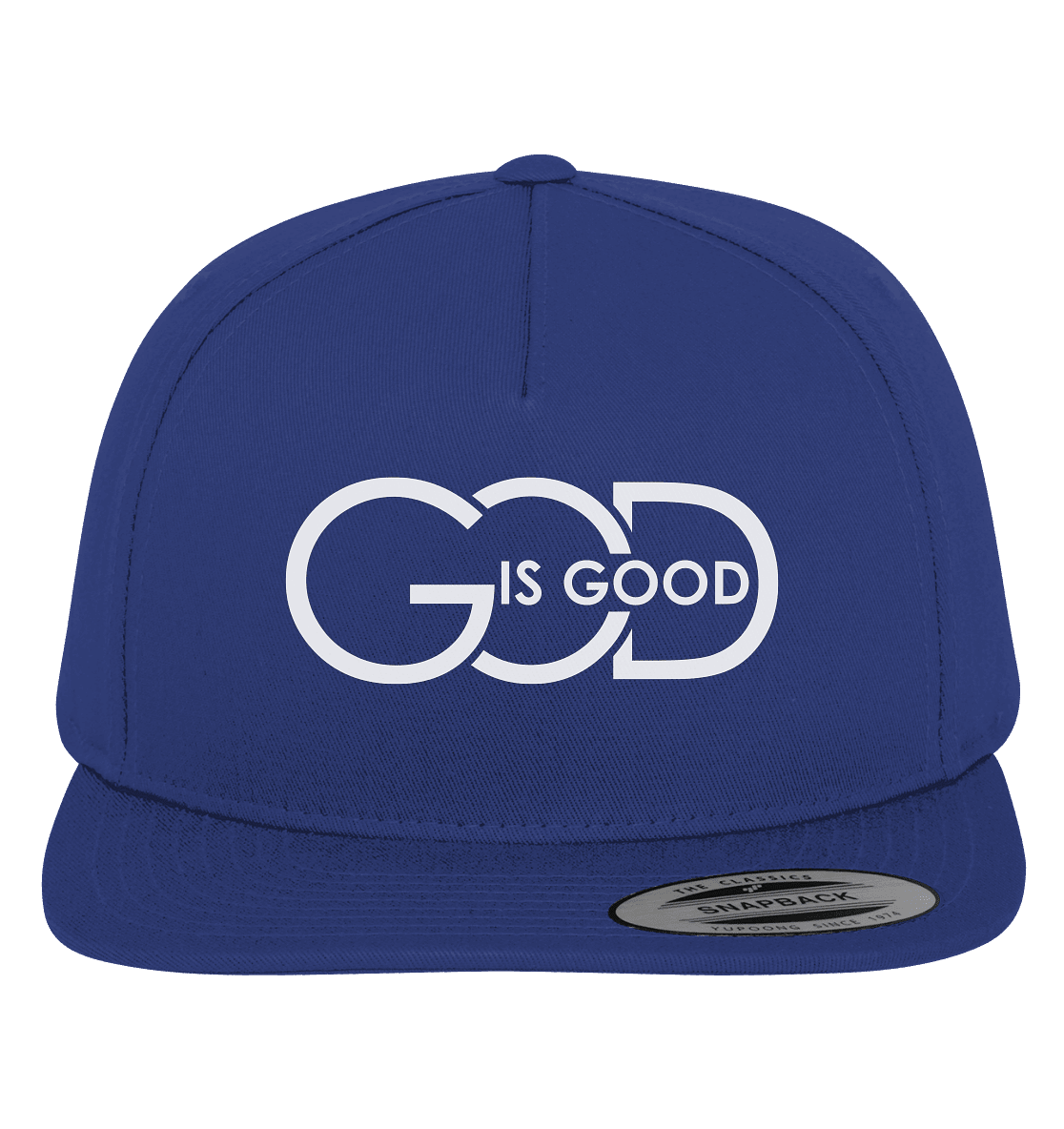 God is Good | Christliche Kleidung - Premium Snapback - Kappen & Mützen - Black / Black - GfoitMa