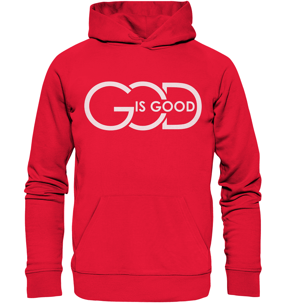 God is Good | Christliche Kleidung - Premium Unisex Hoodie - Hoodies - Rot - GfoitMa