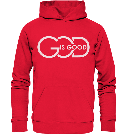God is Good | Christliche Kleidung - Premium Unisex Hoodie - Hoodies - Rot - GfoitMa