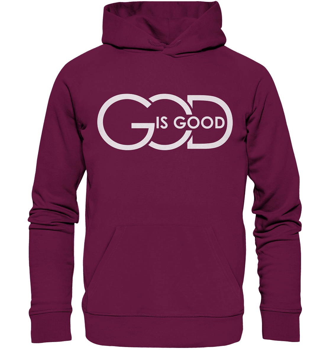 God is Good | Christliche Kleidung - Premium Unisex Hoodie - Hoodies - Burgund - GfoitMa