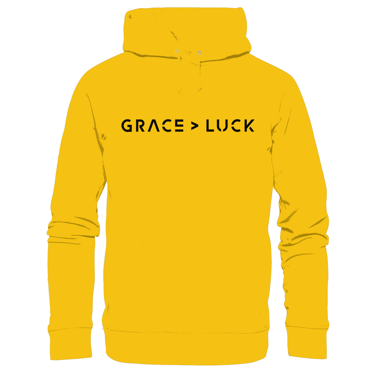 Grace > Luck | Christliches Design über Gottes Gnade - Kids Premium Hoodie - Kids & Babys - Light Pink - GfoitMa