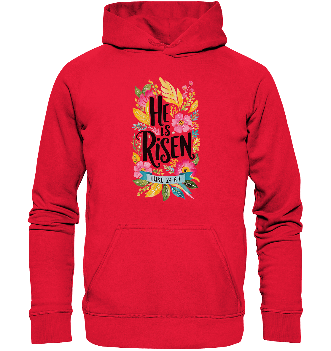 He Is Risen – Die Schönheit der Auferstehung (Vorne) | Christliche Kleidung - Kids Premium Hoodie - Kids & Babys - Royal Blau - GfoitMa