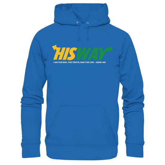 His Way – John 14:6 | Christliches Statement Design mit Johannes 14,6 - Kids Premium Hoodie - Kids & Babys - Royal Blau - GfoitMa