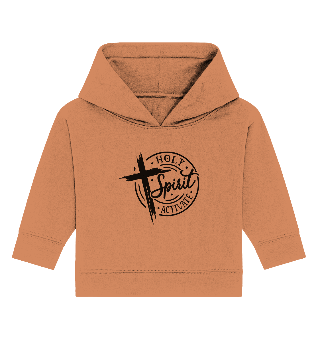 Holy Spirit Activate – Kraft durch den Geist Gottes - Baby Organic Hoodie - Kids & Babys - Volcano Stone - GfoitMa