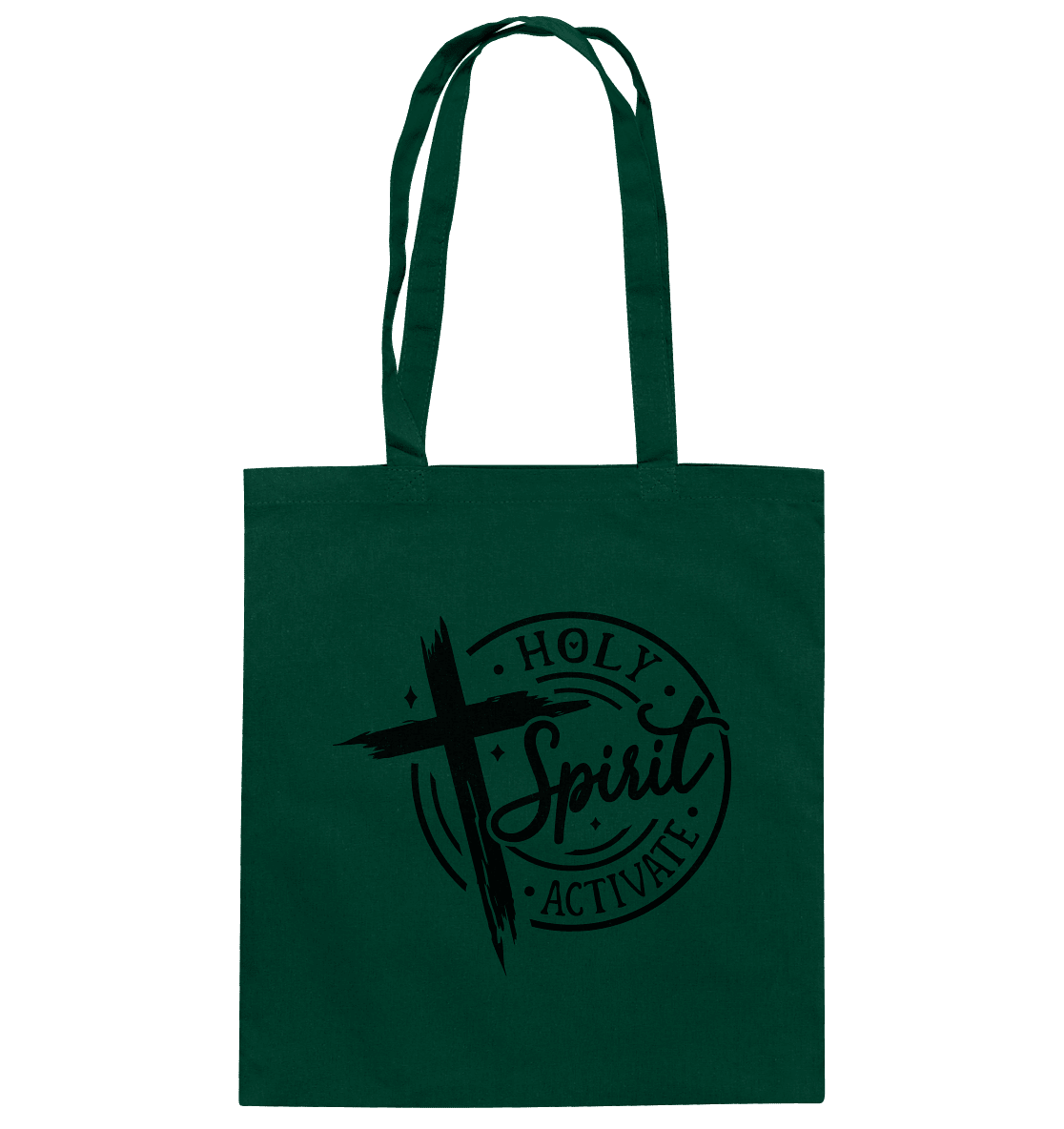 Holy Spirit Activate – Kraft durch den Geist Gottes - Baumwolltasche - Taschen - Bottle Green - GfoitMa