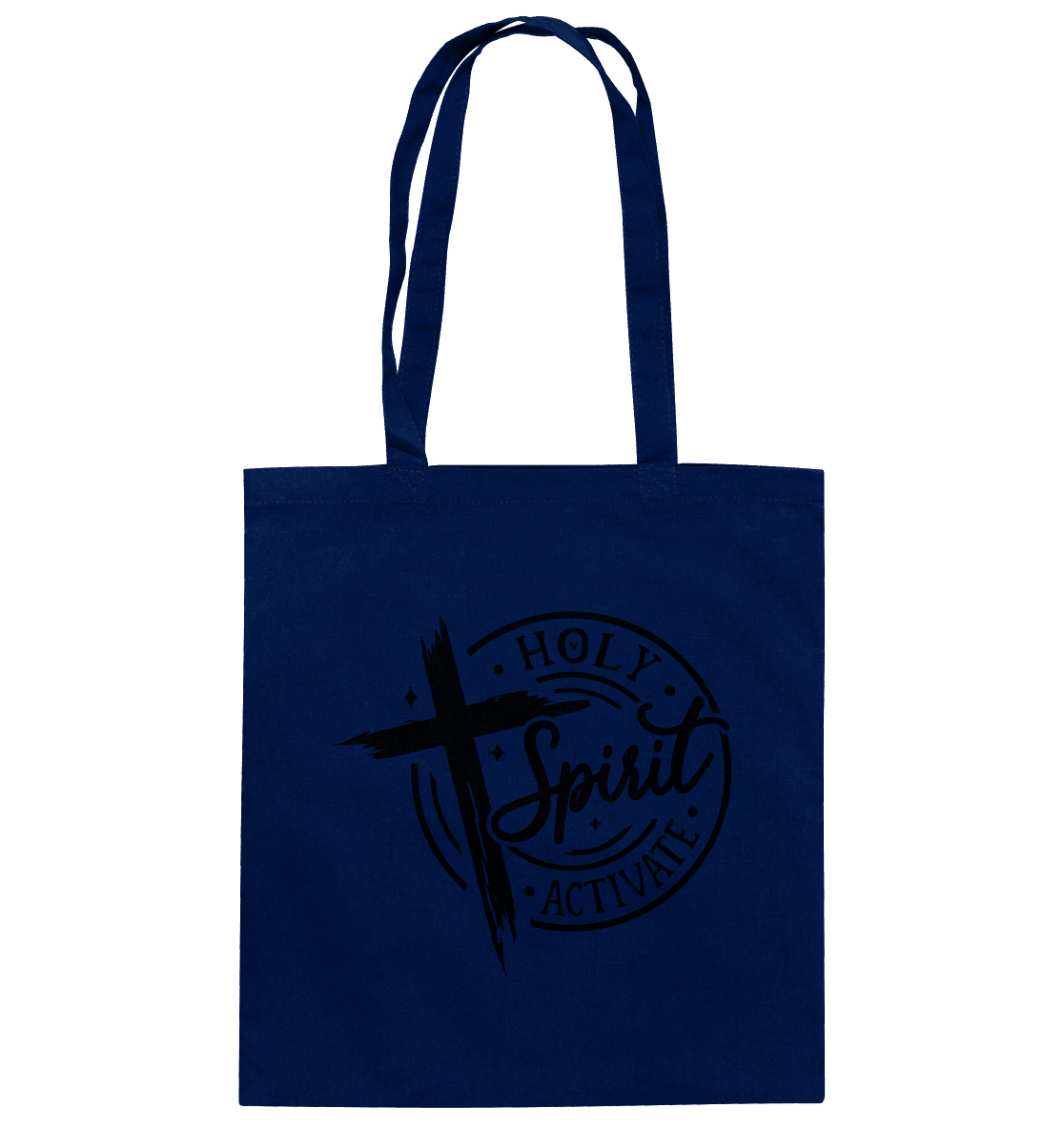 Holy Spirit Activate – Kraft durch den Geist Gottes - Baumwolltasche - Taschen - French Navy - GfoitMa