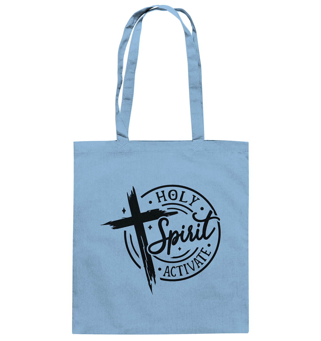 Holy Spirit Activate – Kraft durch den Geist Gottes - Baumwolltasche - Taschen - Sky Blue - GfoitMa