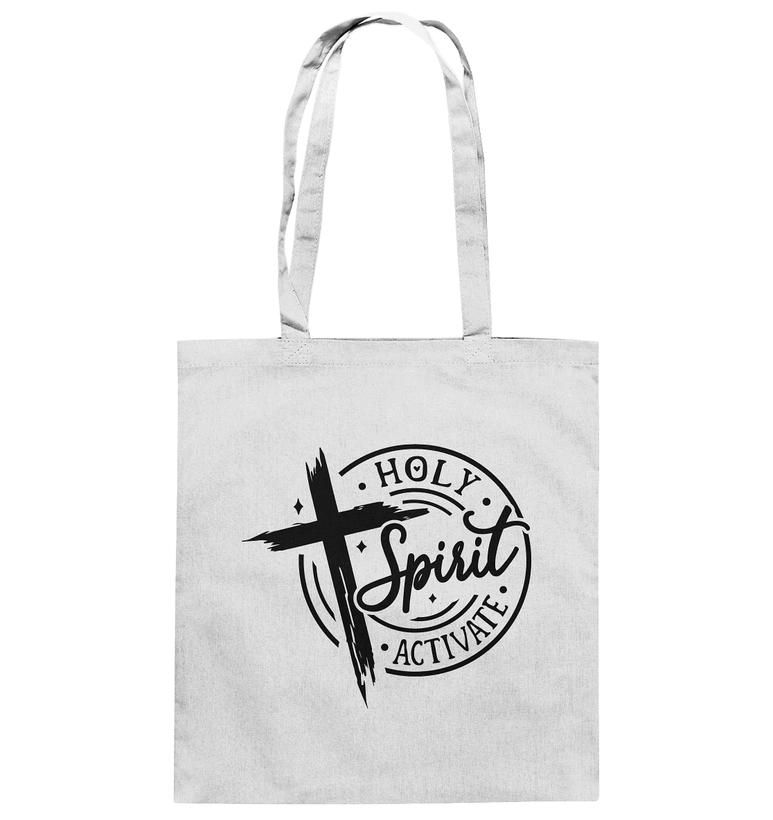 Holy Spirit Activate – Kraft durch den Geist Gottes - Baumwolltasche - Taschen - White - GfoitMa