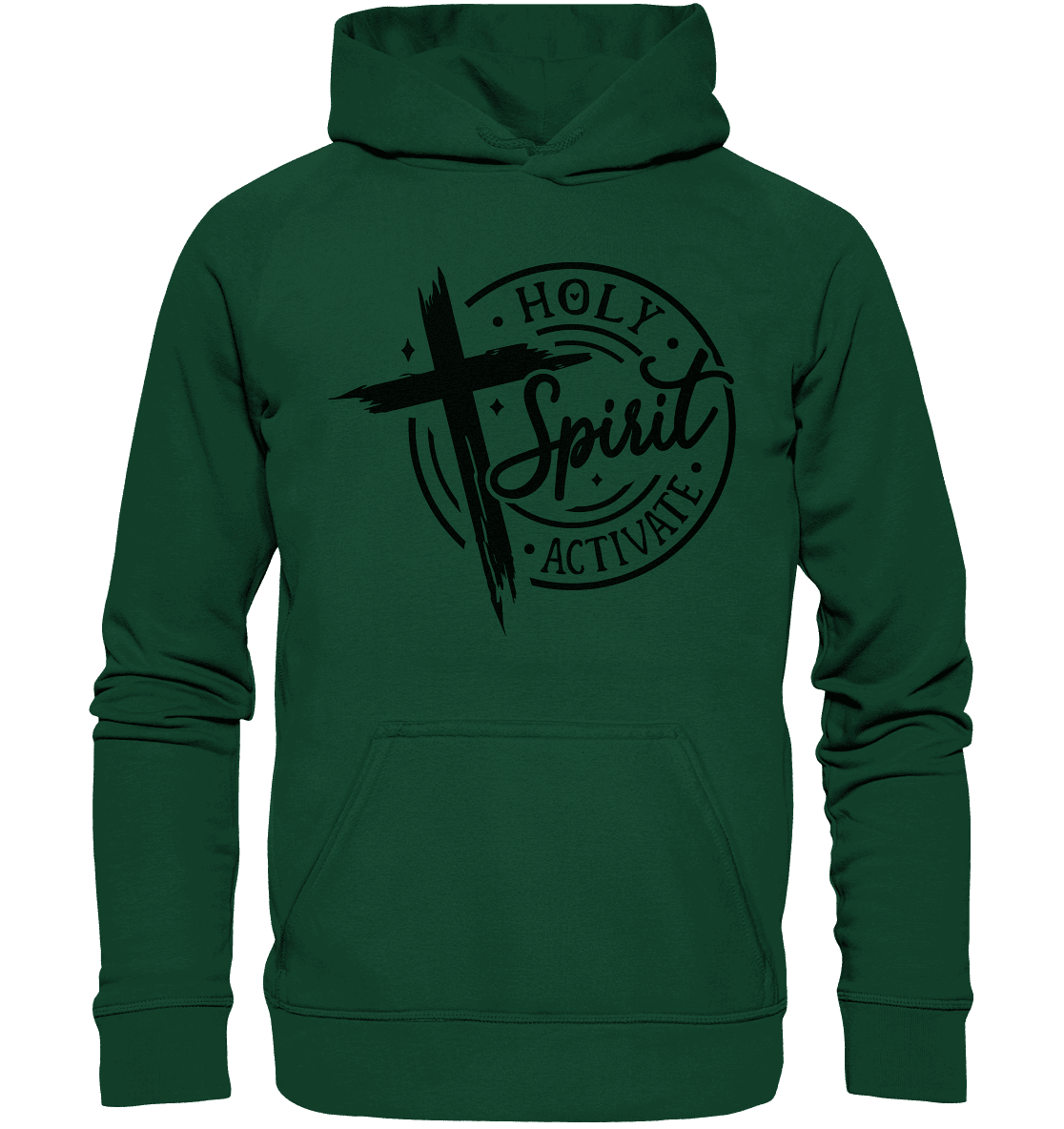Holy Spirit Activate – Kraft durch den Geist Gottes - Kids Premium Hoodie - Kids & Babys - Bottlegreen - GfoitMa
