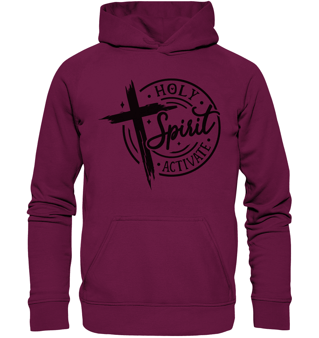 Holy Spirit Activate – Kraft durch den Geist Gottes - Kids Premium Hoodie - Kids & Babys - Burgund - GfoitMa