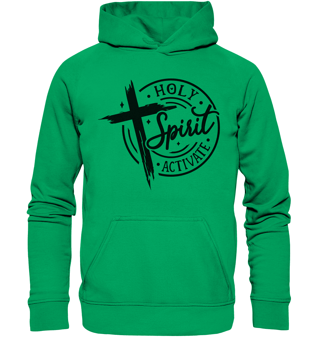 Holy Spirit Activate – Kraft durch den Geist Gottes - Kids Premium Hoodie - Kids & Babys - Kelly Green - GfoitMa