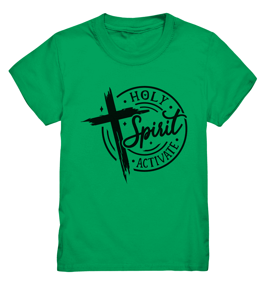 Holy Spirit Activate – Kraft durch den Geist Gottes - Kids Premium Shirt - Kids & Babys - Kelly Green - GfoitMa