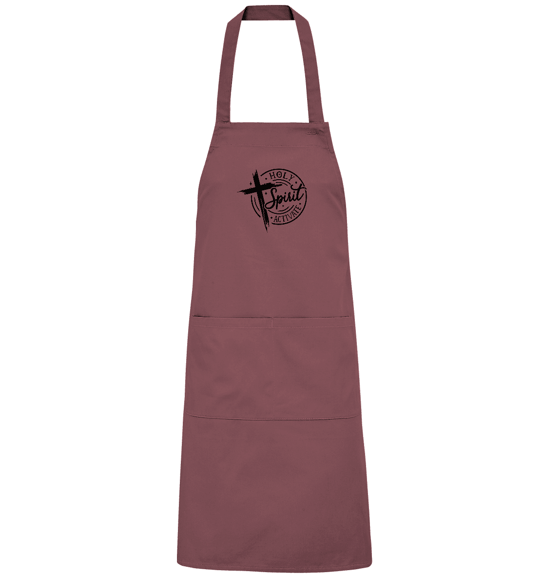 Holy Spirit Activate – Kraft durch den Geist Gottes - Organic Grillschürze - Home & Living - Ancient Pink - GfoitMa
