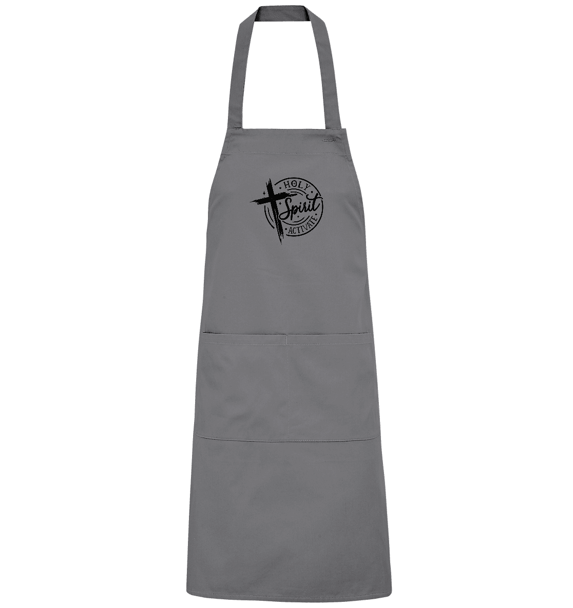 Holy Spirit Activate – Kraft durch den Geist Gottes - Organic Grillschürze - Home & Living - Dark Grey (Solid) - GfoitMa